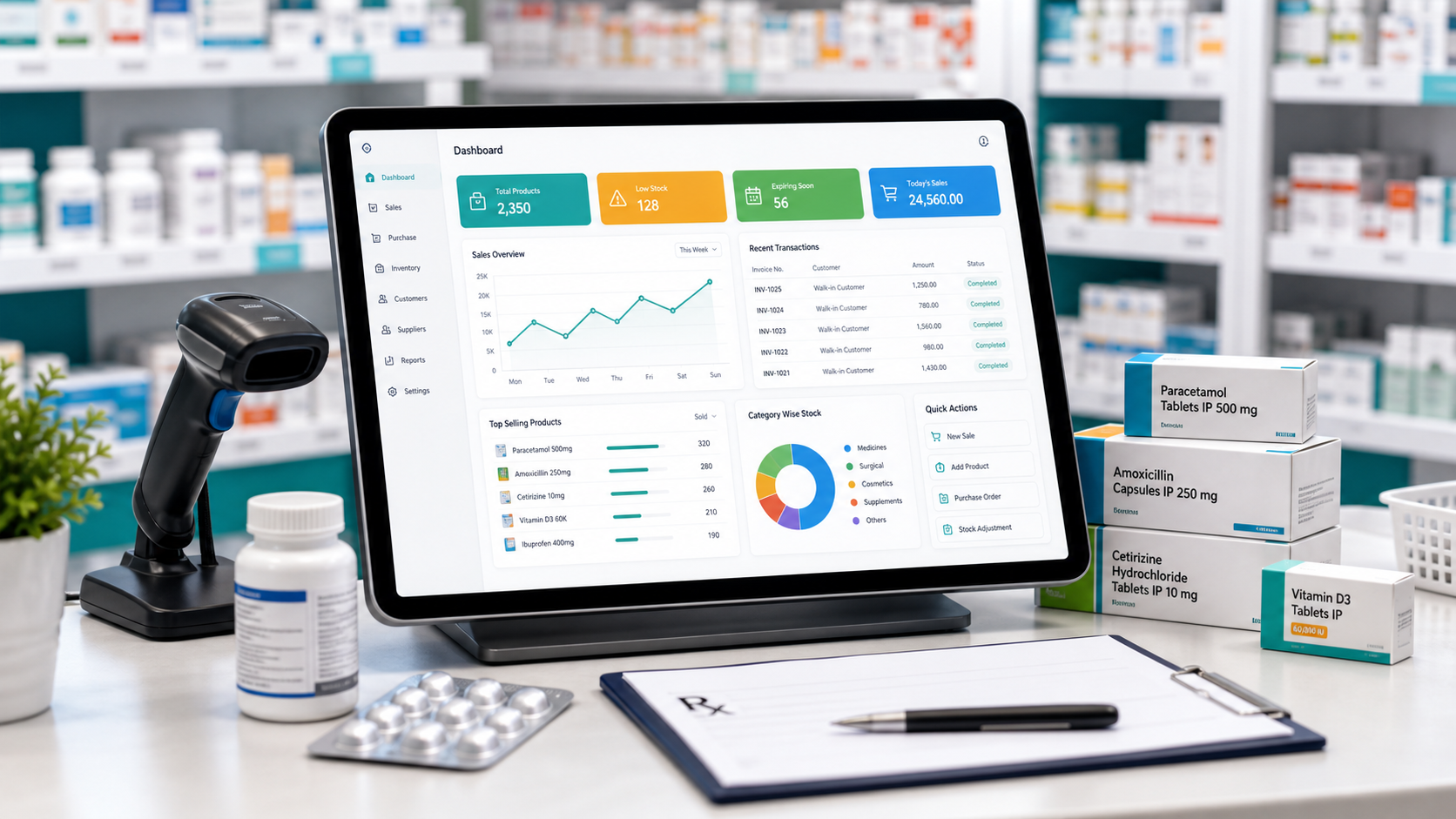 Smart Pharma pharmacy inventory and billing software